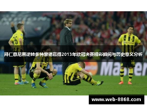 拜仁慕尼黑逆转多特蒙德赢得2013年欧冠决赛精彩瞬间与历史意义分析
