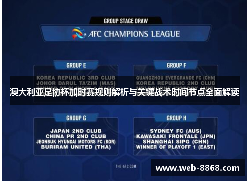 澳大利亚足协杯加时赛规则解析与关键战术时间节点全面解读
